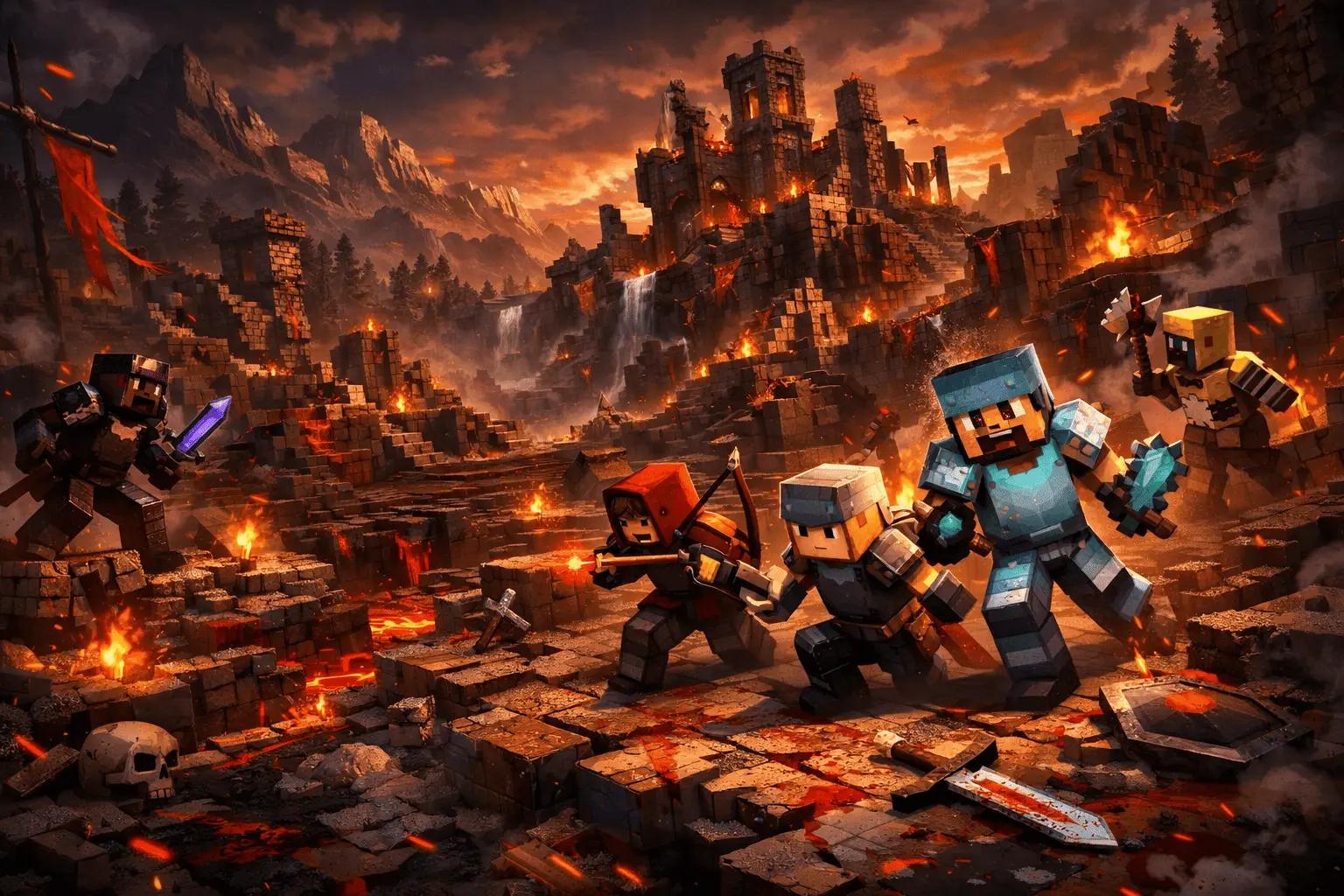 PvP Minecraft servers — server list promotion and ranking