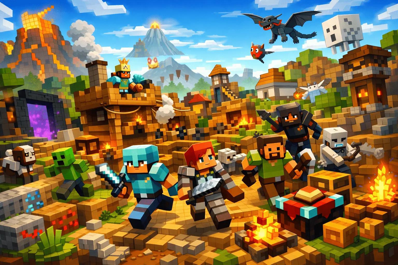 Minecraft SMP servers on a server list — how to get more players