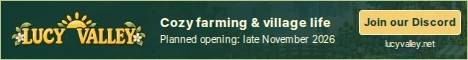 Lucy Valley banner Lucy Valley Minecraft server banner