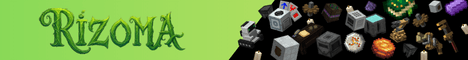 The Modded Rizoma MC banner The Modded Rizoma MC Minecraft server banner