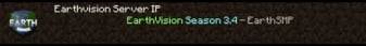 EarthVision banner EarthVision Minecraft server banner