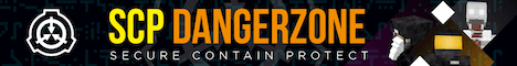 Dangerzone SCP banner Dangerzone SCP Minecraft server banner