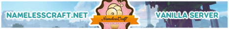 NamelessCraft banner NamelessCraft Minecraft server banner