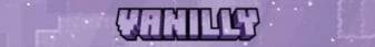 Vanilly banner Vanilly Minecraft server banner