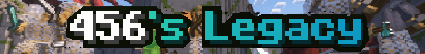 456s Legacy banner 456s Legacy Minecraft server banner