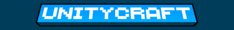 UnityCraft banner UnityCraft Minecraft server banner