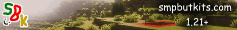 SMPButKits banner SMPButKits Minecraft server banner