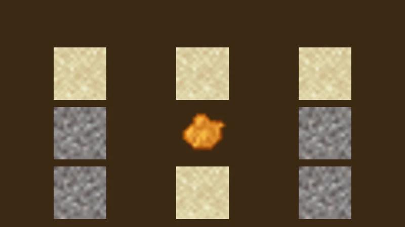 Betonpulver-Rezept — 4 Sand, 4 Kies, 1 Farbstoff