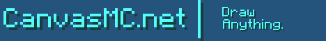 CanvasMC banner CanvasMC Minecraft server banner