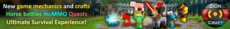 ZioN-Craft banner ZioN-Craft Minecraft server banner