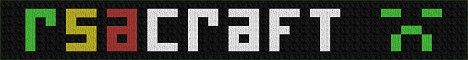 RSAcraft banner RSAcraft Minecraft server banner