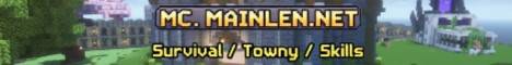 Mainlen banner Mainlen Minecraft server banner