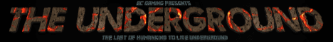 BC The Underground banner BC The Underground Minecraft server banner