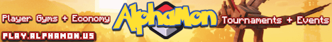 Alphamon banner Alphamon Minecraft server banner