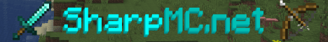 SharpMC banner SharpMC Minecraft server banner
