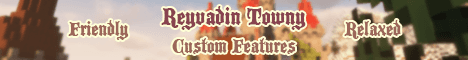 Reyvadin Towny banner Reyvadin Towny Minecraft server banner