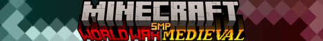 World War Medieval SMP banner World War Medieval SMP Minecraft server banner