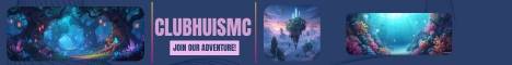 ClubhuisMC banner ClubhuisMC Minecraft server banner