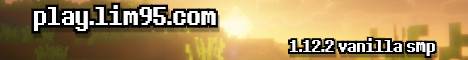 play.lim95.com banner play.lim95.com Minecraft server banner