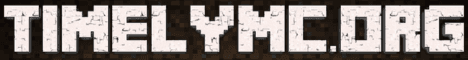 TimelyMC banner TimelyMC Minecraft server banner