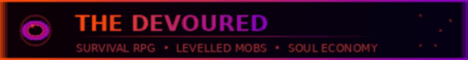 The Devoured banner The Devoured Minecraft server banner