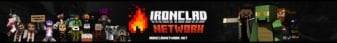 Ironclad Vanilla banner Ironclad Vanilla Minecraft server banner