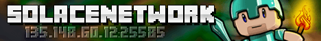 Solace Network banner Solace Network Minecraft server banner
