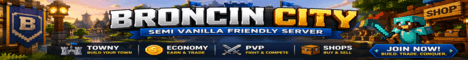 Broncin City banner Broncin City Minecraft server banner