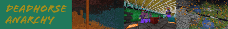 Deadhorse Anarchy banner Deadhorse Anarchy Minecraft server banner