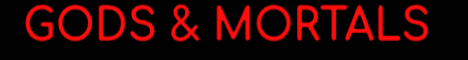 Gods And Mortals banner Gods And Mortals Minecraft server banner