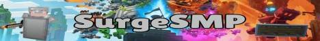 SurgeSMP banner SurgeSMP Minecraft server banner