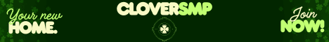 CloverSMP banner CloverSMP Minecraft server banner