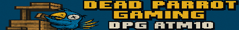 DeadParrot Gaming banner DeadParrot Gaming Minecraft server banner