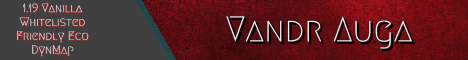 Vandr auga banner Vandr auga Minecraft server banner