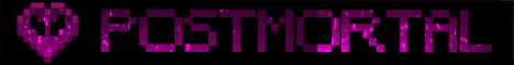 PostMortal banner PostMortal Minecraft server banner