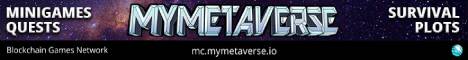 MyMetaverse banner MyMetaverse Minecraft server banner