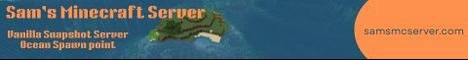 Sams Minecraft Server banner Sams Minecraft Server Minecraft server banner