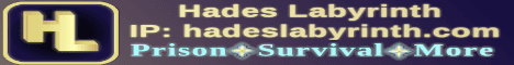 Hades Labyrinth banner Hades Labyrinth Minecraft server banner