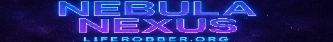 Nebula Nexus banner Nebula Nexus Minecraft server banner