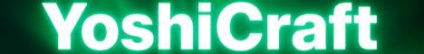 Yoshicraft banner Yoshicraft Minecraft server banner