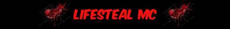 LifeSteal MC banner LifeSteal MC Minecraft server banner
