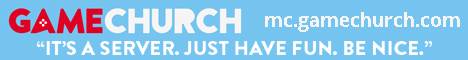 Gamechurch City banner Gamechurch City Minecraft server banner