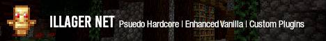 Illager Net banner Illager Net Minecraft server banner