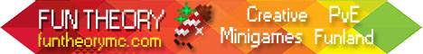 Funtheory banner Funtheory Minecraft server banner
