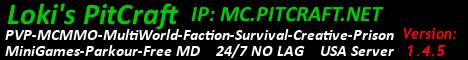 PitCraft banner PitCraft Minecraft server banner