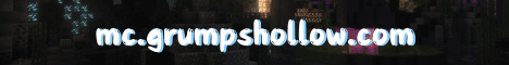 Grumps Hollow SMP banner Grumps Hollow SMP Minecraft server banner