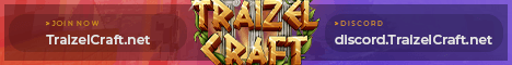 TraizelCraft banner TraizelCraft Minecraft server banner
