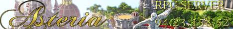 Asteria banner Asteria Minecraft server banner