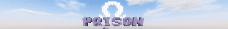 Omega Realm Prison remade banner Omega Realm Prison remade Minecraft server banner