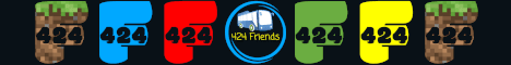 424Friends banner 424Friends Minecraft server banner